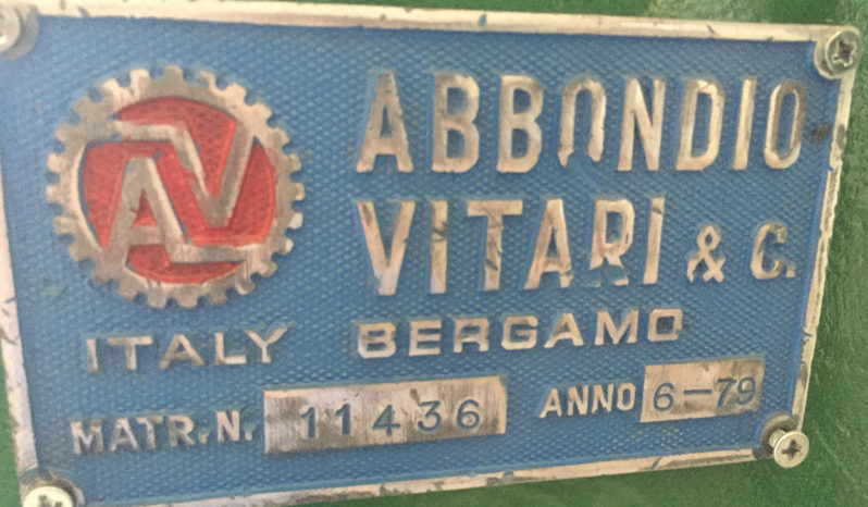 
								VITARI NR 10 / Straight & Cut Machine / N/A full									