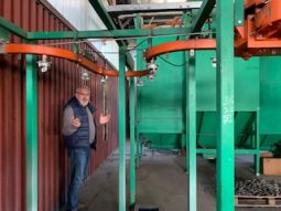 
										IKL- AUSTIA 400/2000 /SAND BLASTING/PAINTING LINE full									