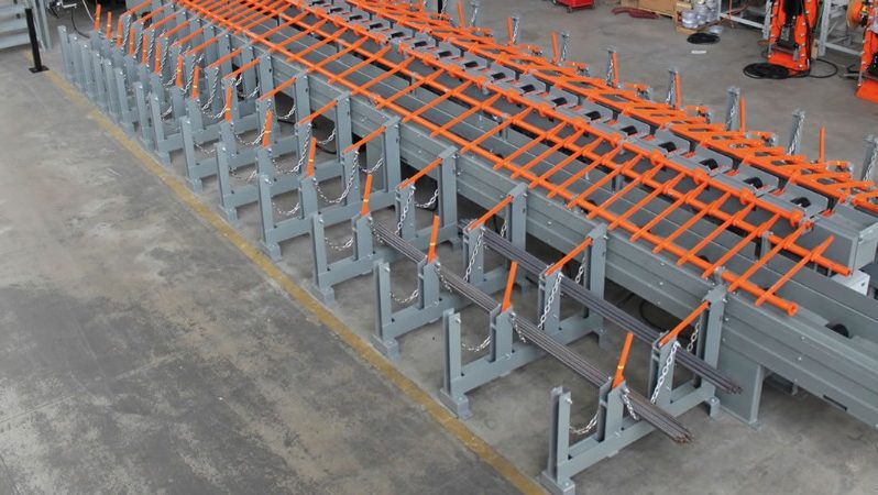 
								SCHNELL Automatic bars cutting line full									