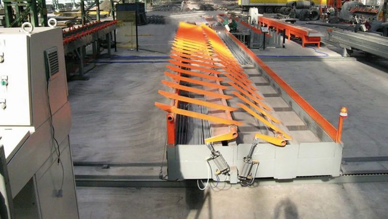 
								SCHNELL Automatic bars cutting line full									